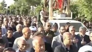 بدرقه مادر شهیدی که ۳ فرزندش را تقدیم وطن کرد