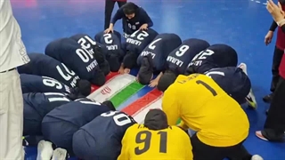 اولین طلای تاریخ دختران هندبال ایران در بازی‌های آسیایی