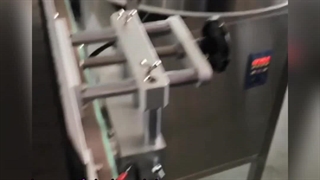 دستگاه برچسب زن ظروف گرد شیشه ای