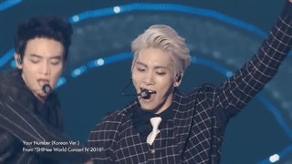 اجرای آهنگ your number از شاینی از نسل دوم کیپاپ