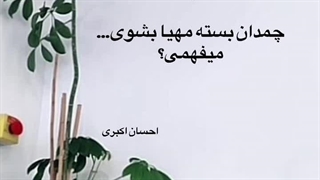 فکر رفتن بکنی سروده احسان اکبری با صدای Elisa