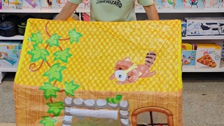 چادر بازی کودک جنگل بست وی