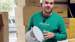 اسپیکر سقفی ضدآب WORK IC 600 — صدای واقعی در فضای لوکس با هوم آدیو