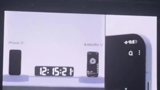 باطری شیائومی 17 pro max در برابر آیفون 17 pro max