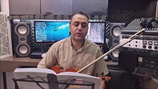 آموزش ویولن کتاب 66 نوای ماندگار برای ویلن چشمک بزن ایمان ملکی