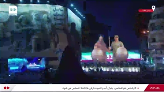 رونمایی از تندیس پادشاه ساسانی در میدان انقلاب