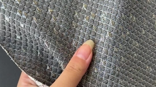 پارچه ژاکارد طوسی براق