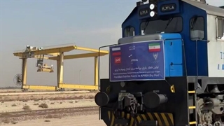 نخستین قطار باری روسی به ایران رسید
