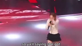 یعنی دارید میگید این دختر بخاطر اینکه خیلی خوشگل نبود با همچین اجرایی ۰ رای گرفت؟T_T