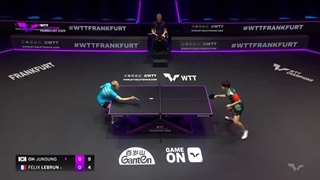 Oh Junsung در برابر فلیکس لیبران | مرحله یک سی و دوم | WTTFrankfurt 2025