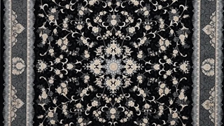 فرش 700 شانه تراکم 2550 از کالکشن لکسون سرمه ای (مشکی) کد E8087 فرش متحد آسیا - اقساط تا سال 1410