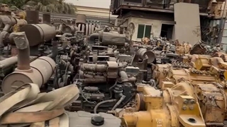 موتور و قطعات موتور کاترپیلار و کامینز در بازرگانی بلوچ