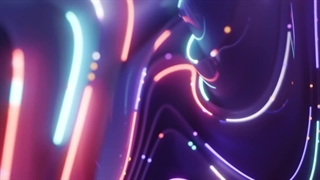 پروژه افتر افکت خطوط نئون و تشکیل لوگو + دانلود