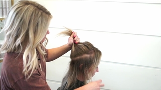 ویدئو نمونه فر کردن مو با بافت