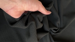 پارچه فوتر کجراه رنگ مشکی