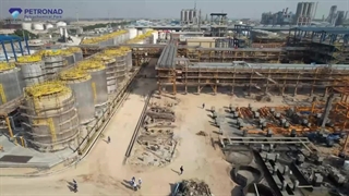 بازدید مهندس بهزاد محمدی از سایت پتروناد آسیا