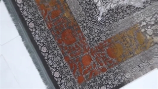 فرش 1200 شانه تراکم 3600 کد E13012 مدرن طوسی قرمز فرش متحد آسیا - اقساط تا سال 1410