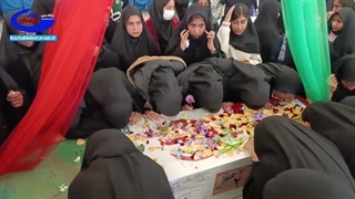 هنرستان رسالت بیرجند معطر به عطر شهدای بیرجند