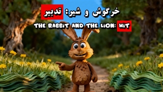 خرگوش و شیر: تدبیر | انیمیشن خمیری کلیله و دمنه