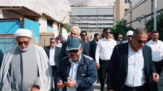 بازدید مدیرعامل و اعضای هیئت مدیره صندوق ذخیره فرهنگیان از مجتمع پتروشیمی کیمیای پارس خاورمیانه