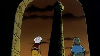 کارتون شب های عربی:ماجراهای سندباد ۱۹۷۵/۱۹۷۶-راز شیلا یا شرا/جادوگر ستانجیت و افرادش کرکس ها-قسمت سی و دوم