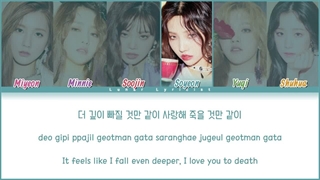 لیریک آهنگ Blow Your Mind جی ایدل (I-DLE (G)) از آلبوم I made