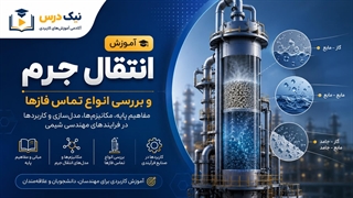 آموزش انتقال جرم | بررسی انواع تماس فازها