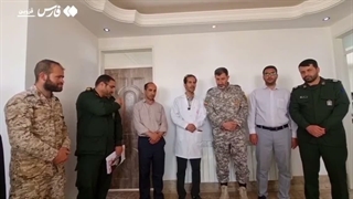 خدمات رایگان گروه جهادی پزشکی منادیان صلح در شهرک لوشکان تاکستان - حمید حاج محمدی