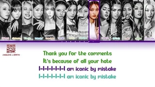 لیریک Iconic by mistake از Katseye و Le sserafim و ILLIT