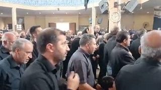 عزاداری ظهر تاسوعا در مسجد ولیعصر عج شهرک محلاتی با مداحی محمد شیری