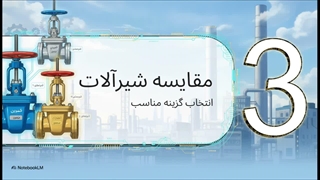 مقایسه تحلیلی از عملکرد شیر فلکه کشویی کیز ایران