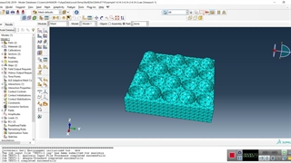 پروژه تحلیل تماس ایمپلنت و استخوان در Abaqus | اجرای تحلیل و فایل CAE