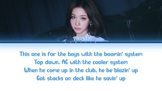 لیریک آهنگ Super Bass (Original by Nicki Minaj) کاور شده توسط پاریتا