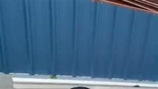 اجرای سقف شیروانی ورق ذوزنقه