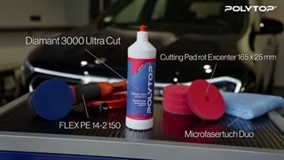 پولیش زبر بدنه خودرو پلی تاپ POLYTOP Diamant 3000 Ultra Cut