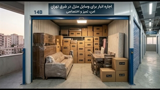 اجاره انبار برای وسایل منزل در شرق تهران