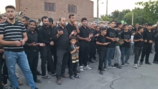 مراسم غبارروبی مزار مطهر شهدا (2) . محرم 1405 اخی جهان