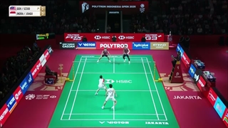 POLYTRON Indonesia Open 2026  Goh-Izzuddin (MAS) [7] vs Indra-Joaquin (INA)  MDF