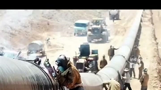 انفجار خط هشتم سراسری انتقال گاز عسلویه