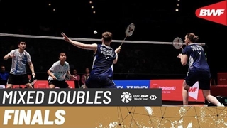 مسابقه فینال بدمینتون YONEX All England Open 2026 دوبل میکس - Ye-Chan از چین تایپه درمقابل Gicquel-Delrue فرانسه