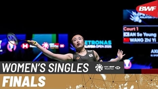مسابقه فینال بدمینتون PETRONAS Malaysia Open 2026 انفرادی زنان - An Se Young از کره در مقابل  vs Wang Zhi Yi از چین