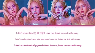 لیریک I don't understand از BLACKPINK (کپ لطفا)