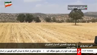 روند خرید تضمینی گندم از کشاورزان
