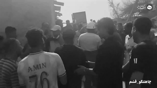 لحظه تفحص پیکر یک کودک 2 ساله خردسال ایرانی از حمله عمو ترامپشون به محله مسکونی در قشم...
