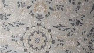 فرش 1200 شانه تراکم 3600 کد E13014 مدرن طوسی طلایی فرش متحد آسیا - اقساط تا سال 1410