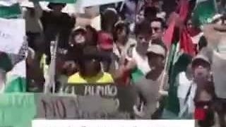 اعتراض و تظاهرات مردم مکزیکی‌ برای قطع روابط با اسرائیل....