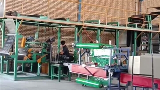 یک قاب از پشت صحنه تولید بردین دلیجان