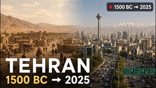 تایم‌ لپس تکامل تهران
