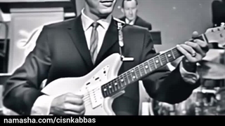 اجرای موسیقی فیلم 'روح سواران در آسمان' گیتار نیل لوانگ Neil LeVang“Ghost Riders in the Sky”, Lawrence Welk Show1961 افکت