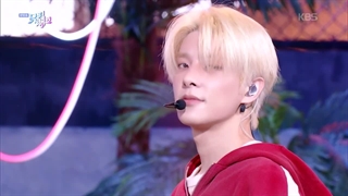 اجرای آهنگ Bloody Paradise انهایپن در music bank